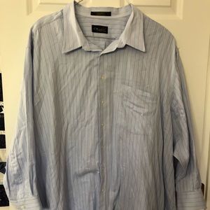 Big Men shirt button front long sleeve